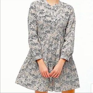 COPY - J. CREW | Zebra Safari Print Ruffle Dress Large